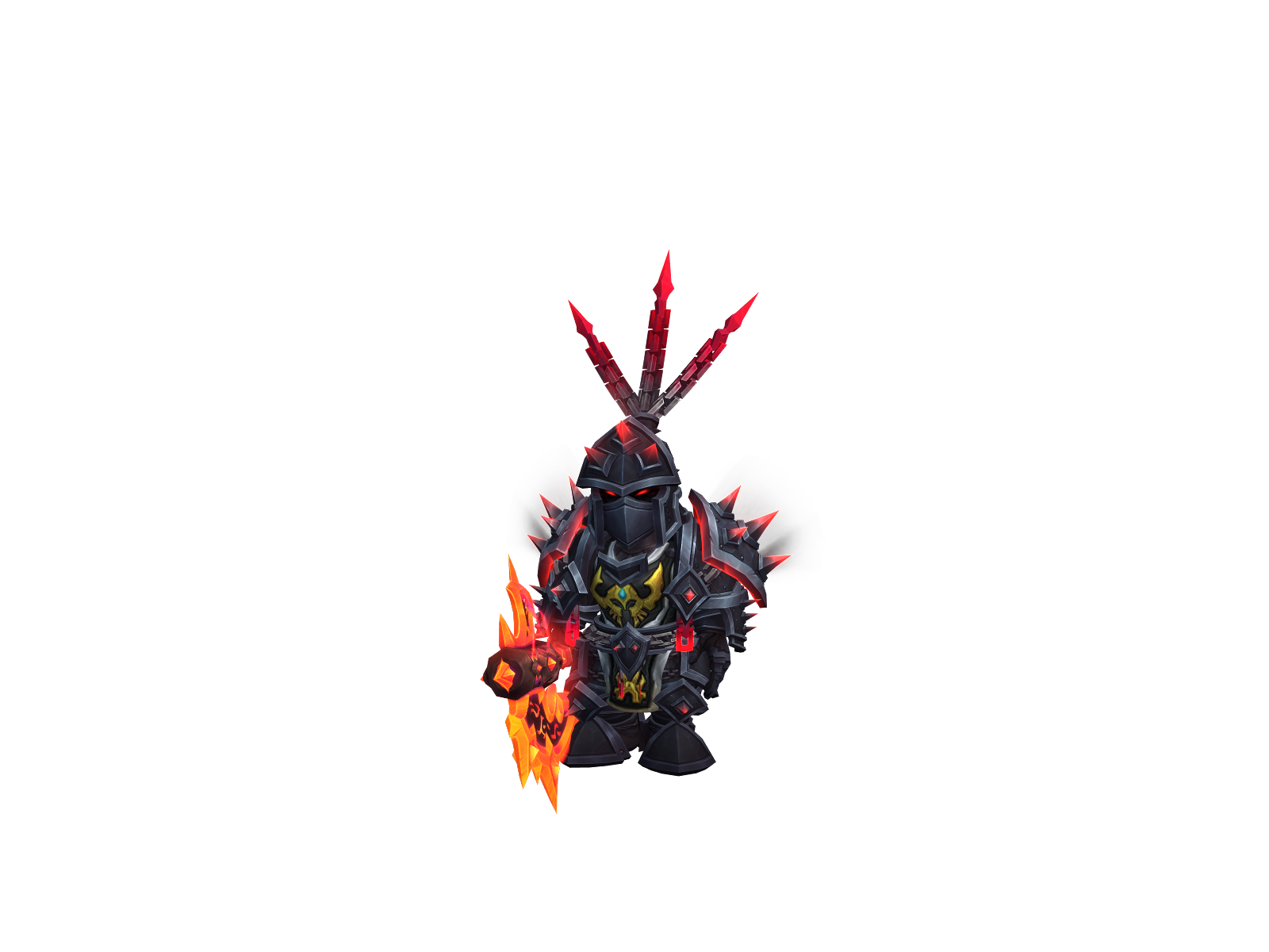 Woundslash 3D character render