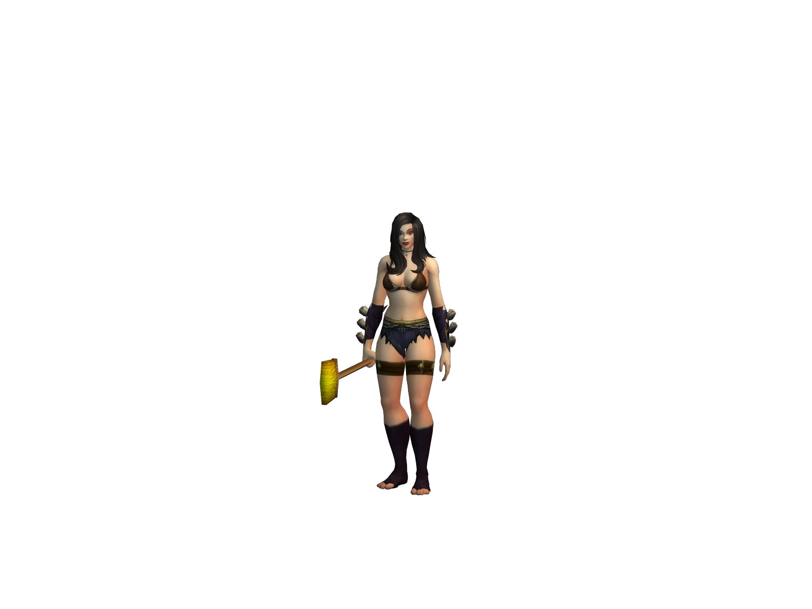 lèèsin 3D character render