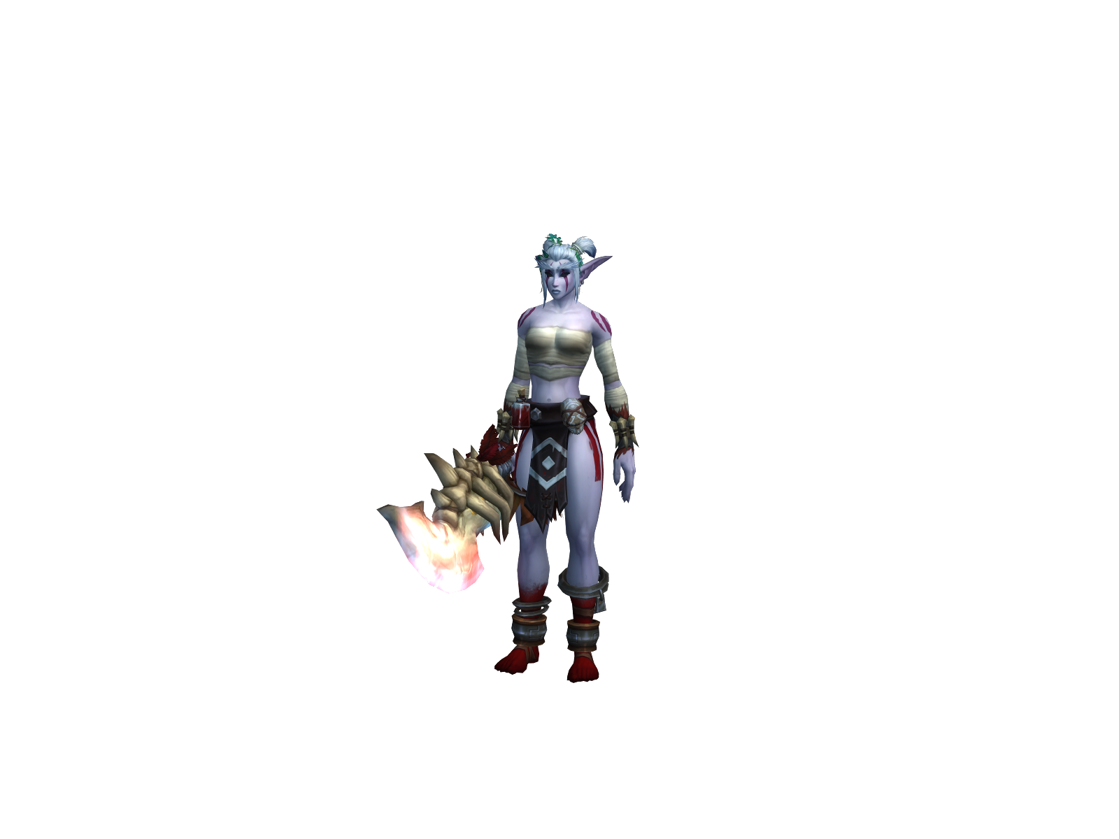 Wastíngshiit 3D character render