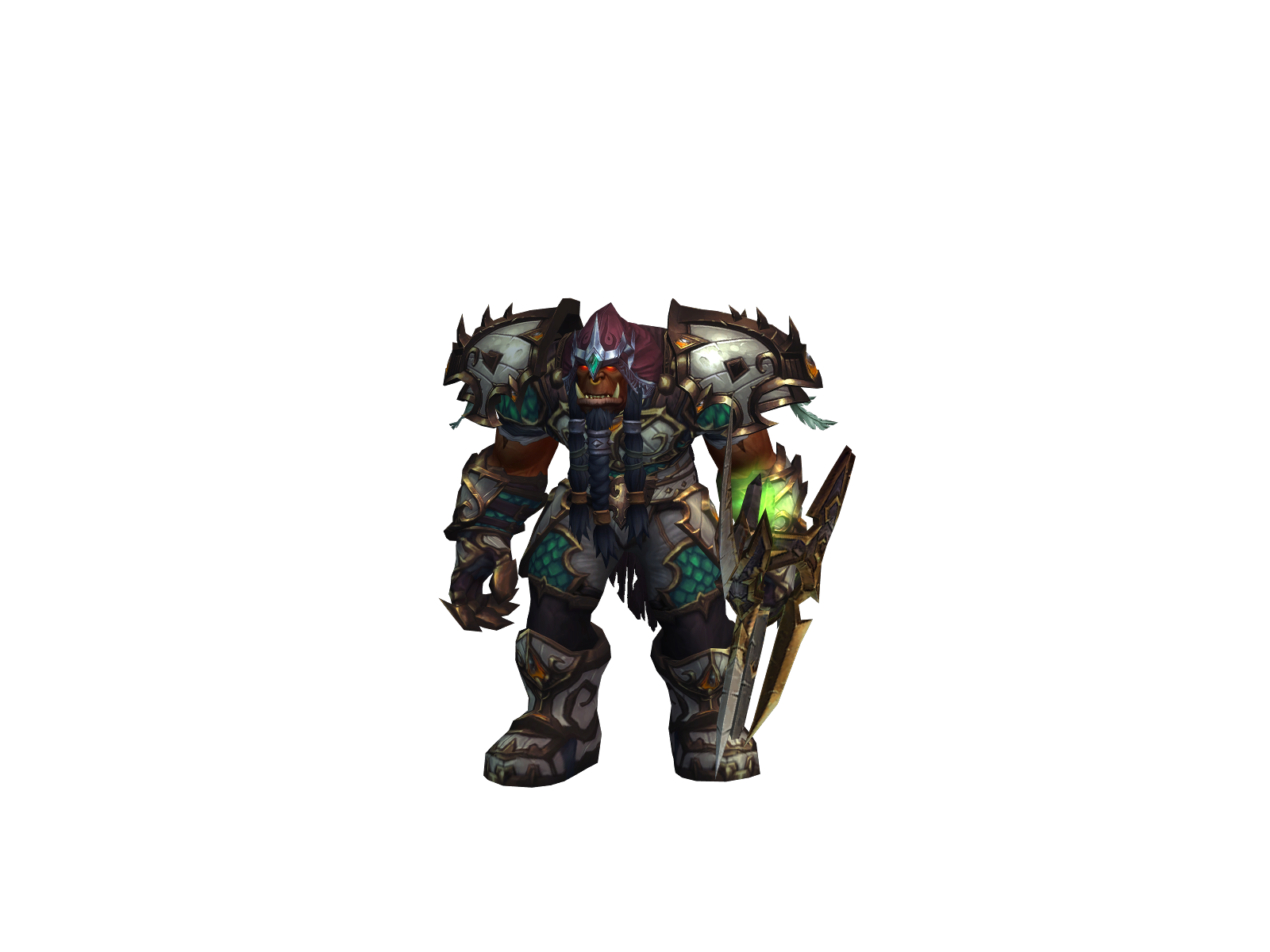 Chukaro 3D character render
