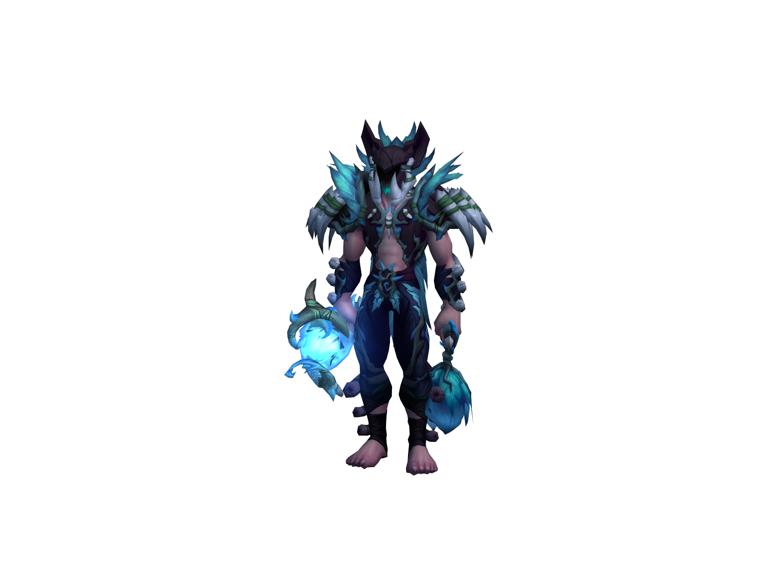 Iesei 3D character render