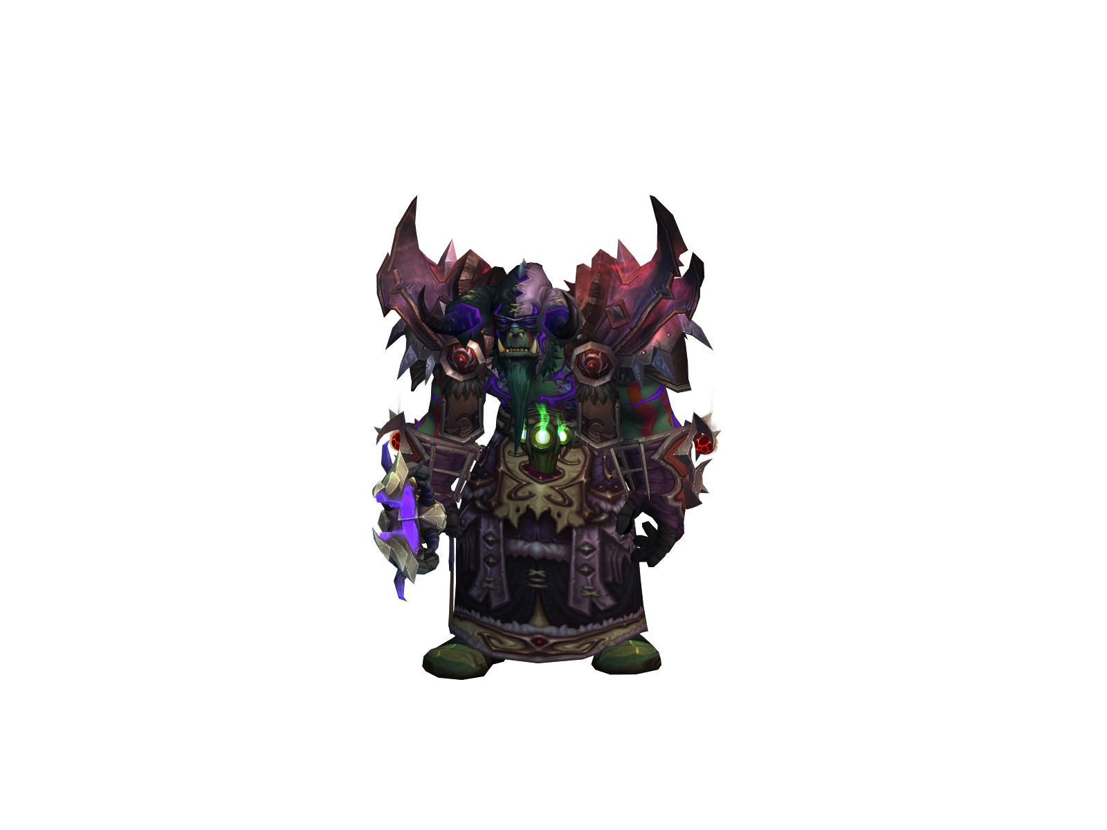 Hellfire 3D character render