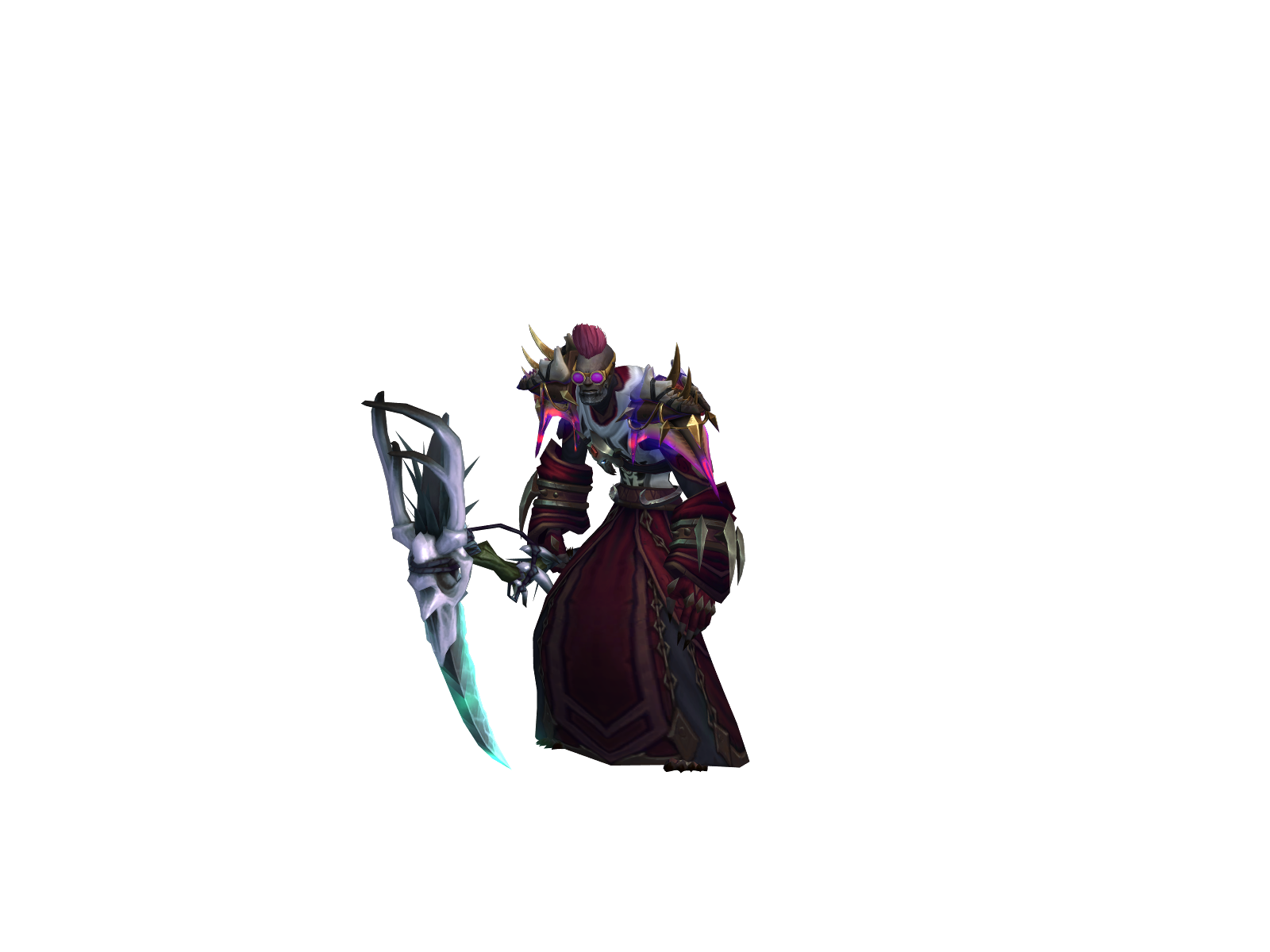 Anazö 3D character render