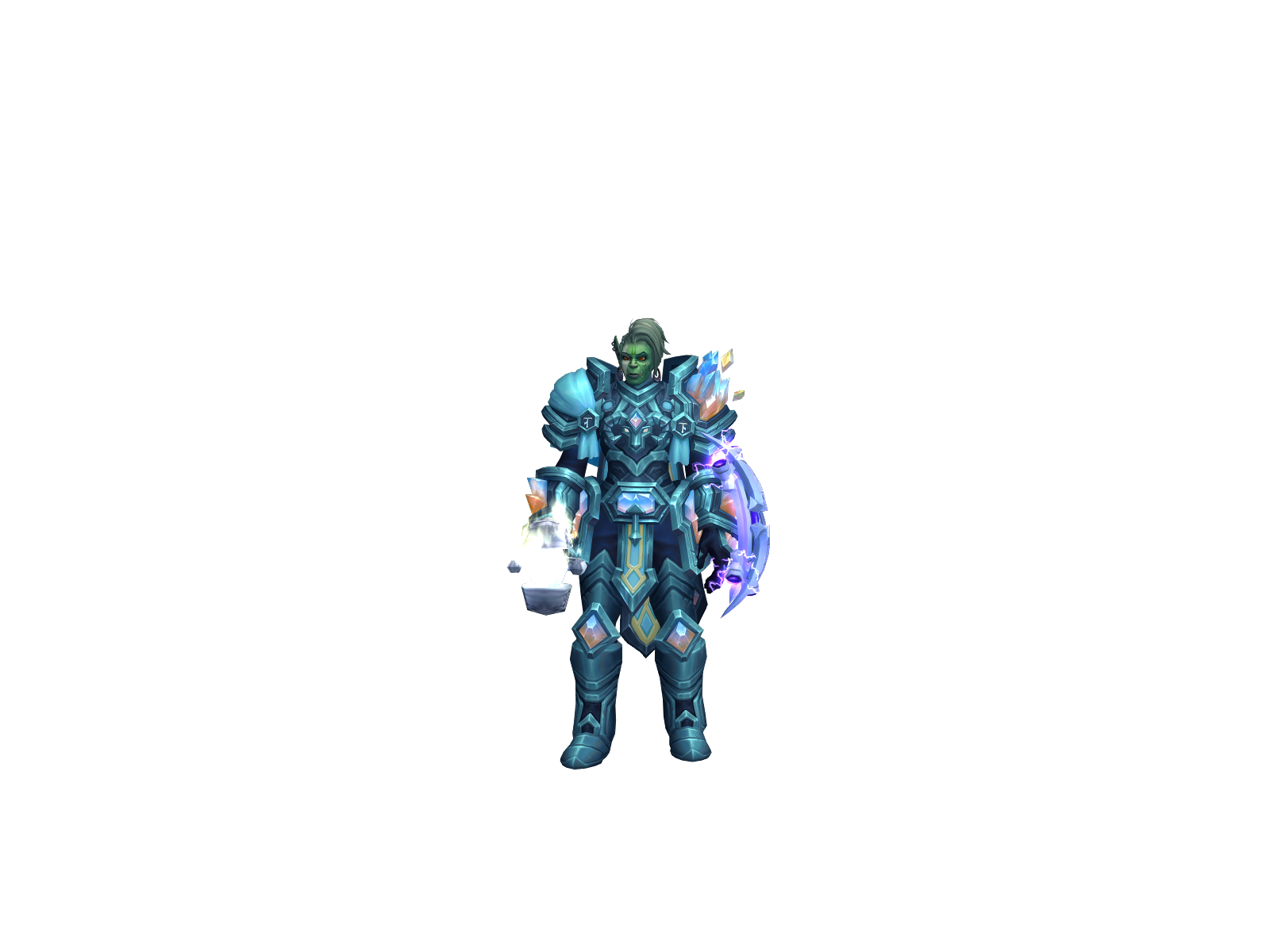 Obluda 3D character render