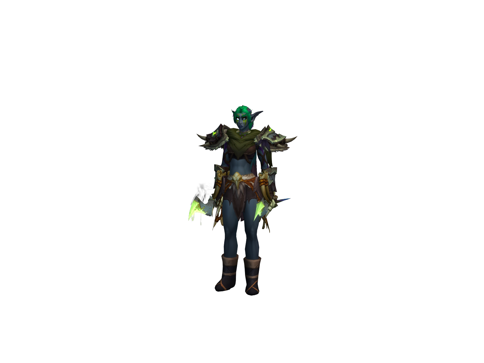 Aquaro 3D character render