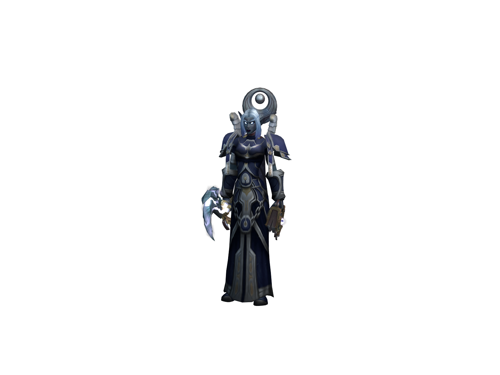 Seabpriest 3D character render