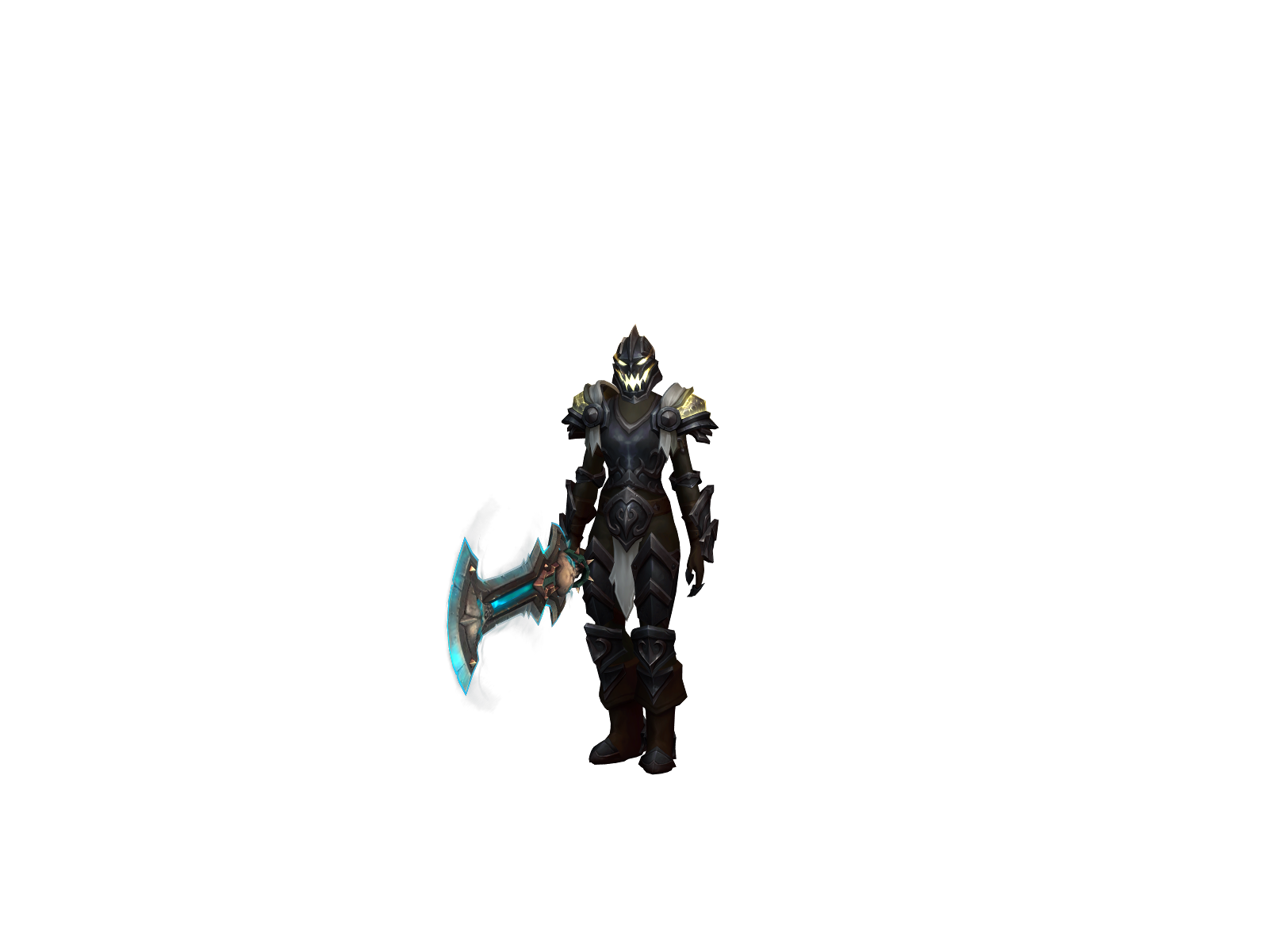 Protein 3D character render