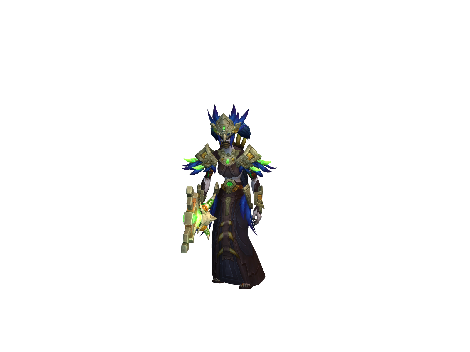 Nangan 3D character render