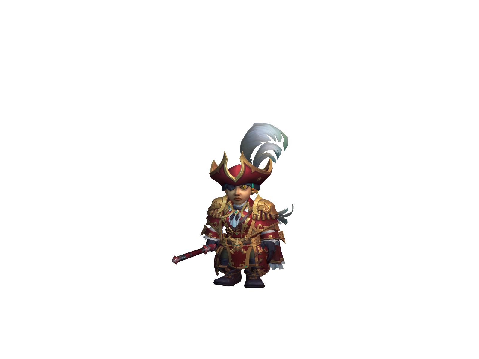 Easly 3D character render