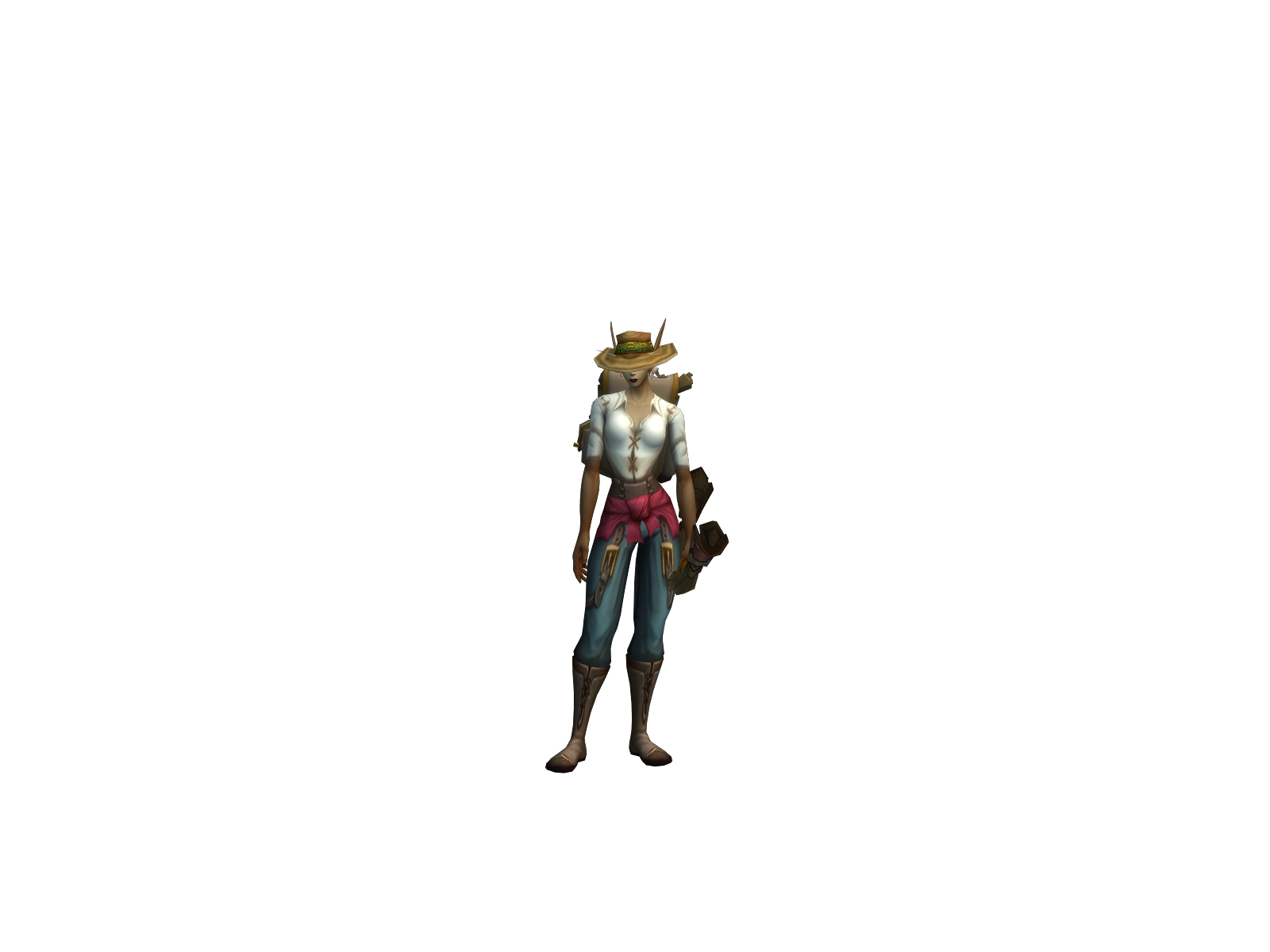 Rauktastorm 3D character render