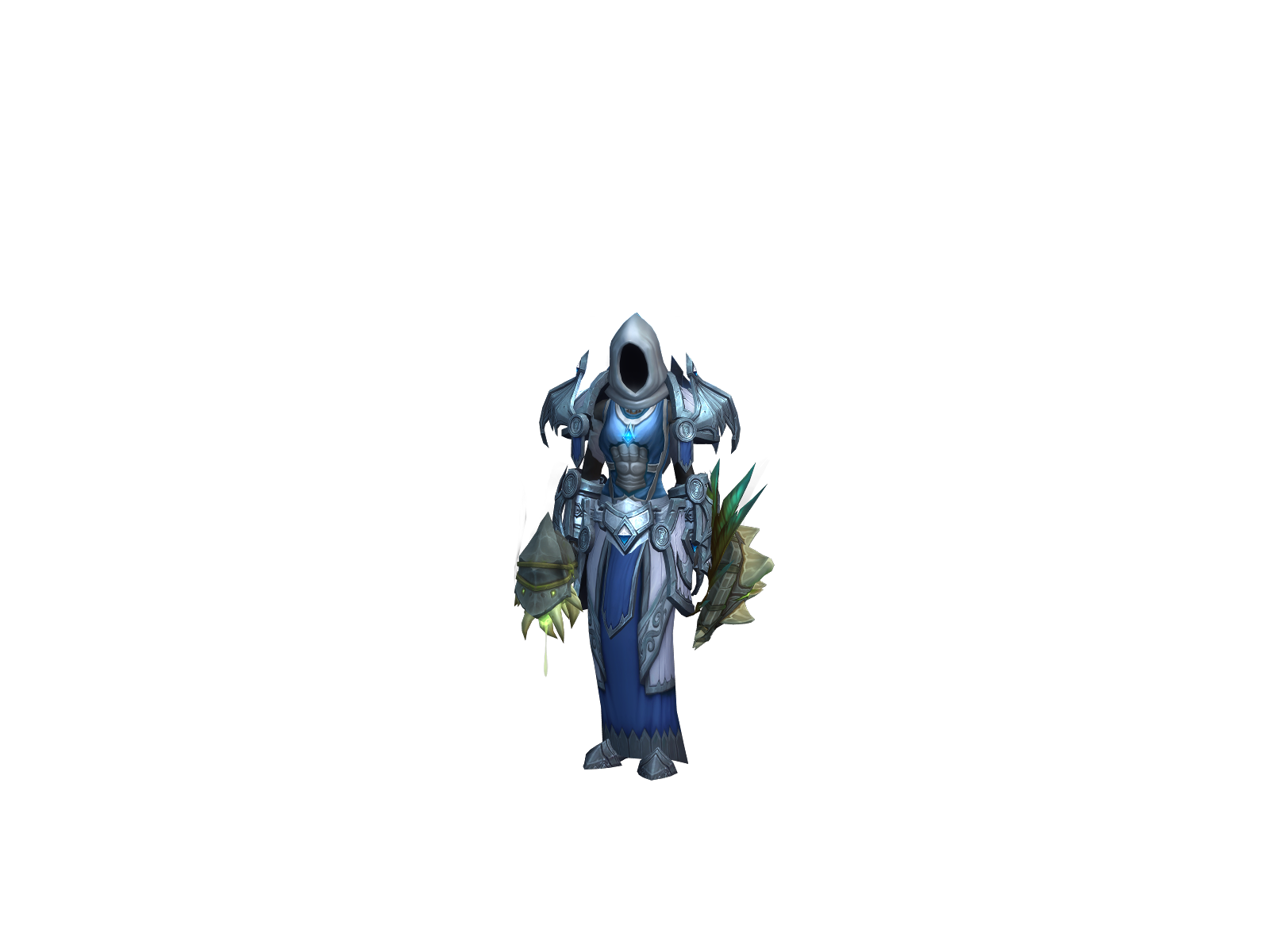 Hindbær 3D character render