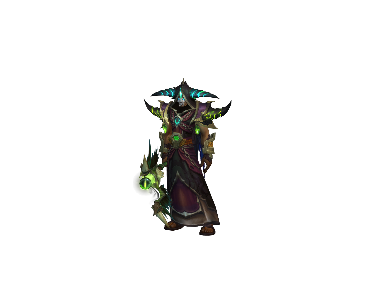 Sower 3D character render