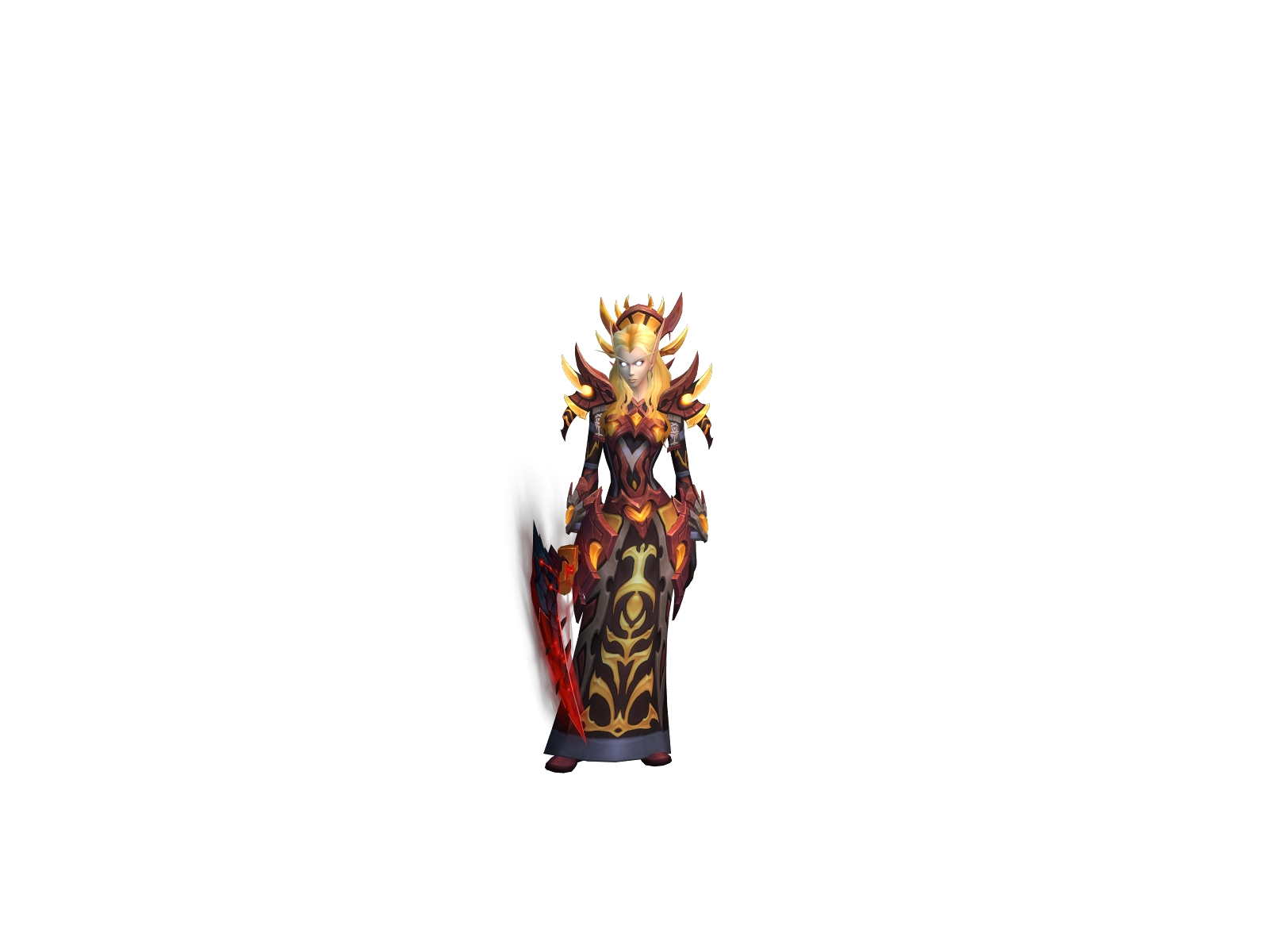 Priestii 3D character render