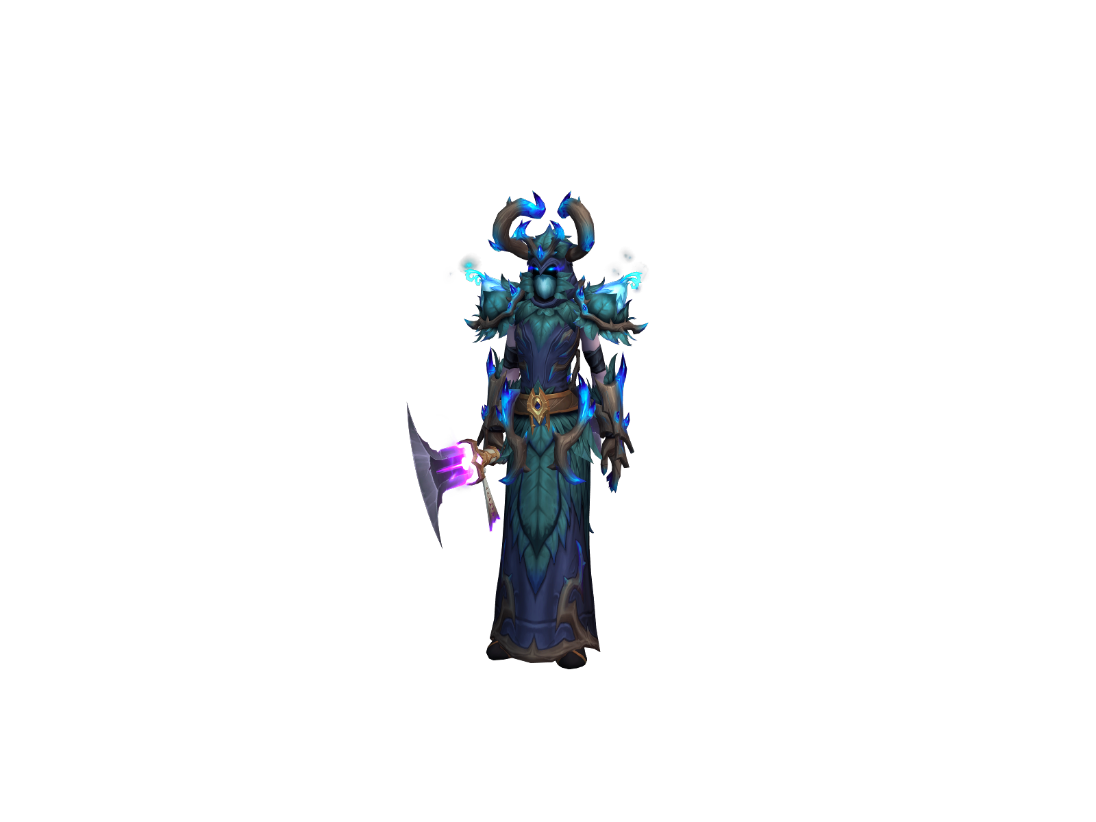 Zyneste 3D character render