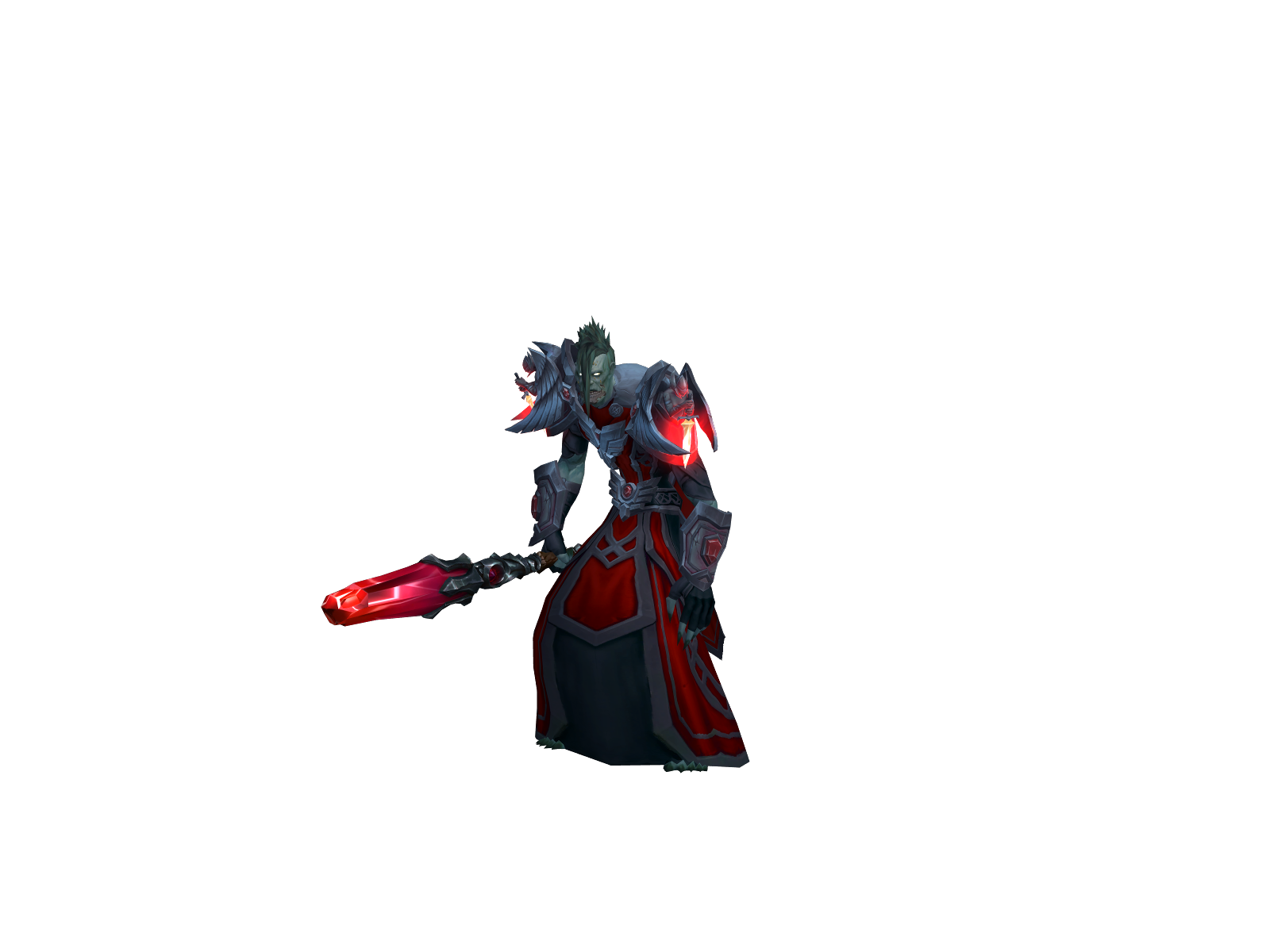 Heavily 3D character render