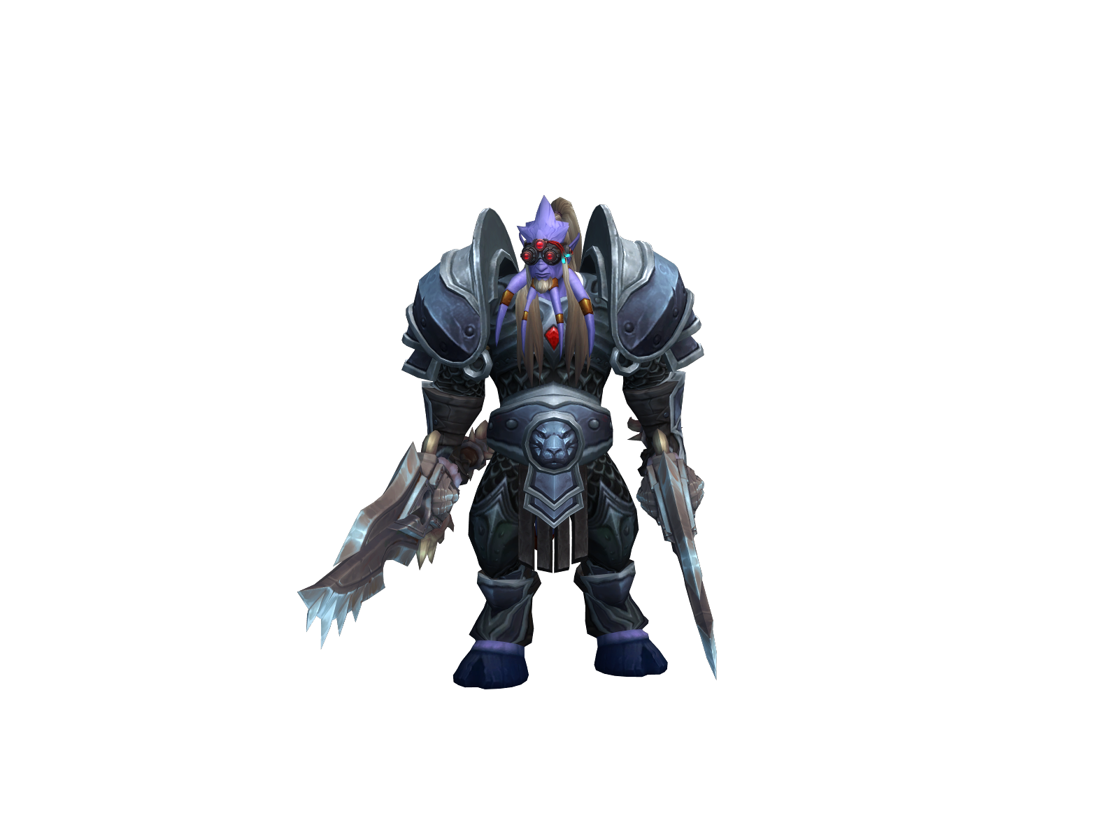 Plutaar 3D character render
