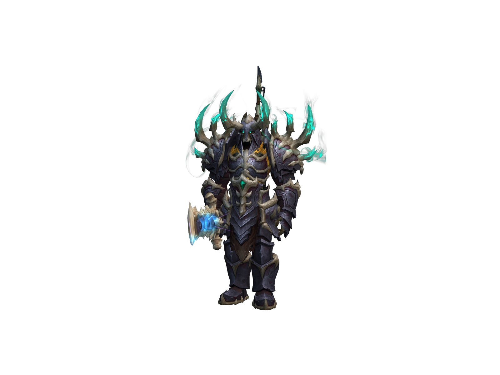 Elgráftós 3D character render