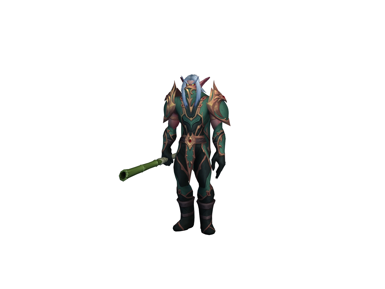 Manijak 3D character render
