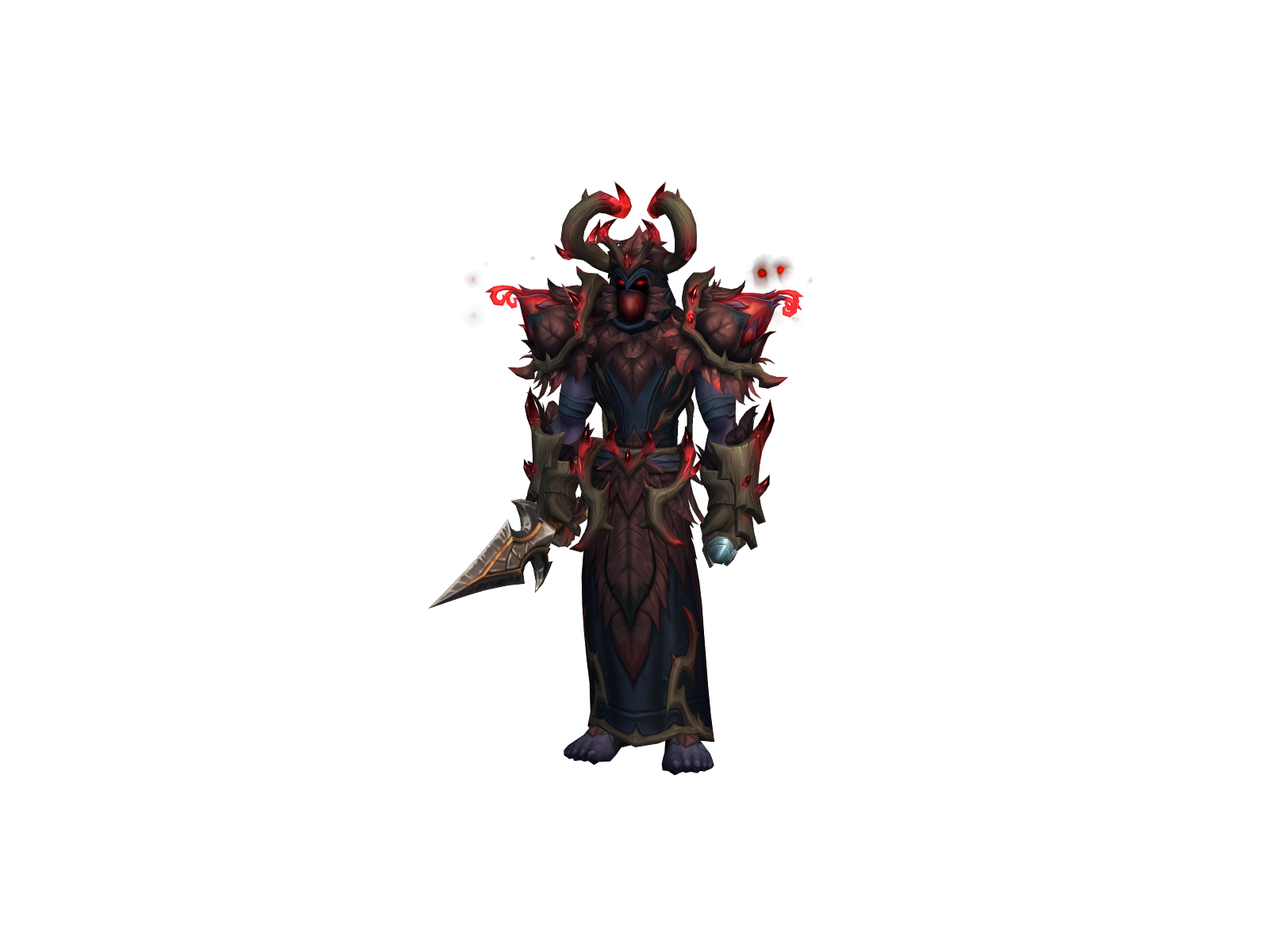 Paik 3D character render