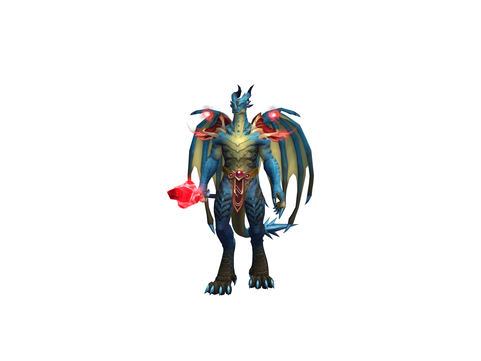 diamondwing 3D character render
