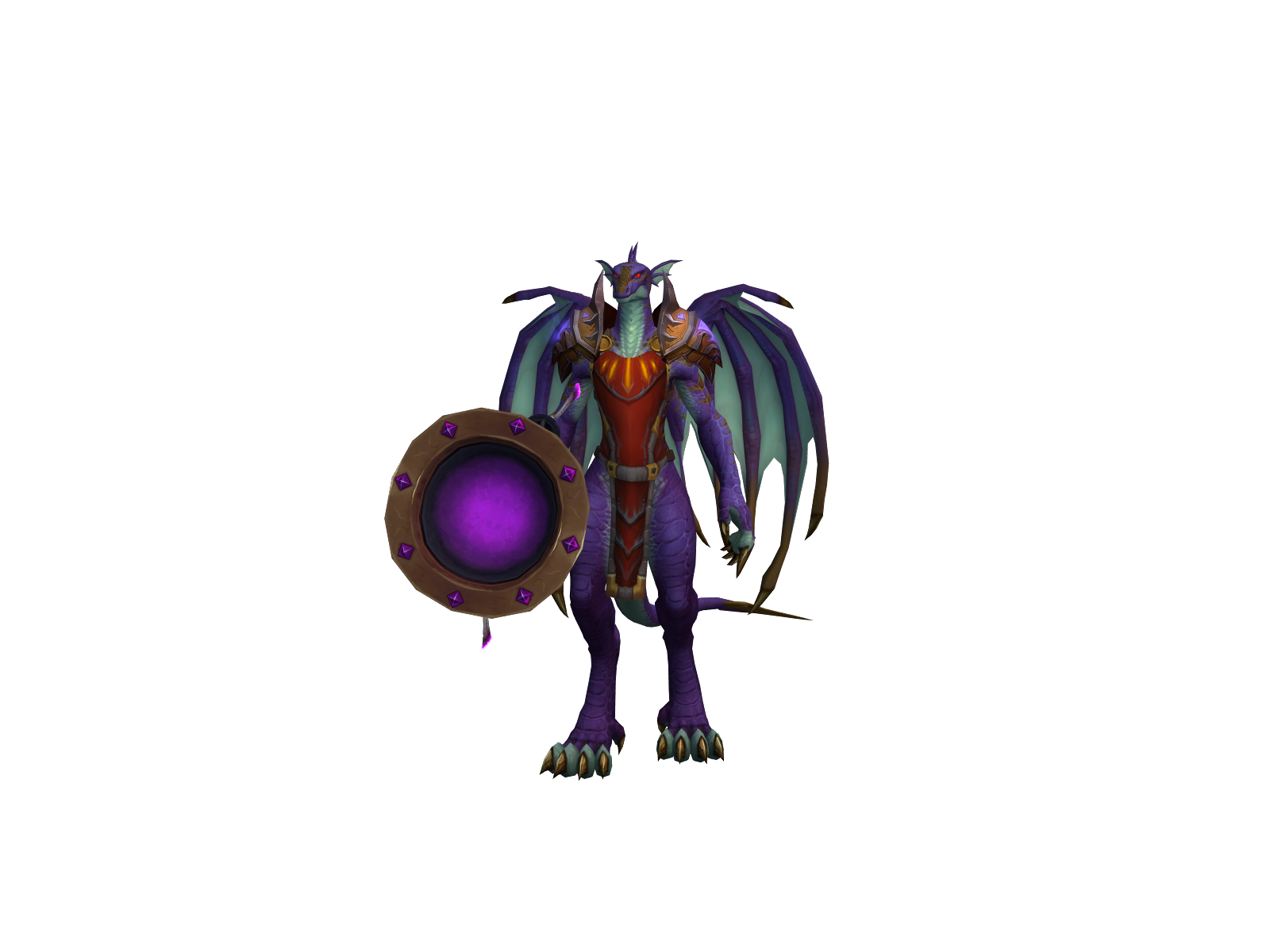 Wuty 3D character render