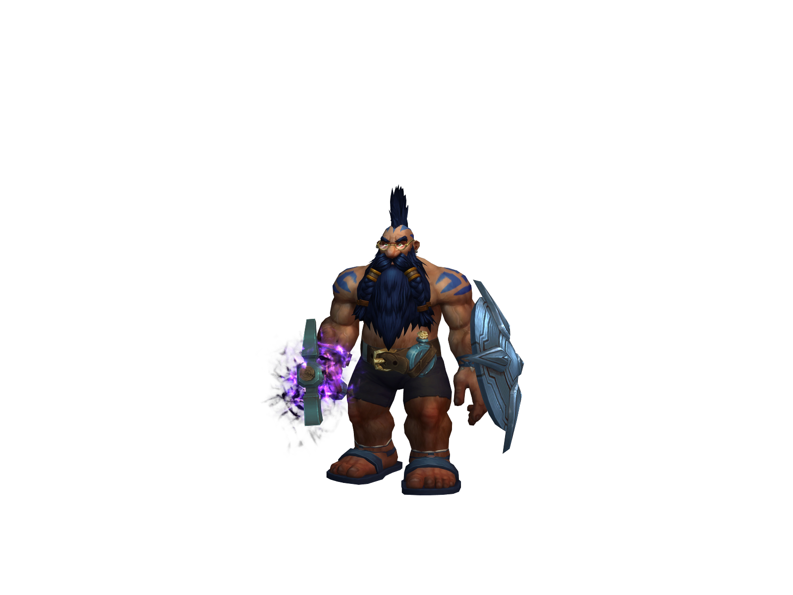Levin 3D character render