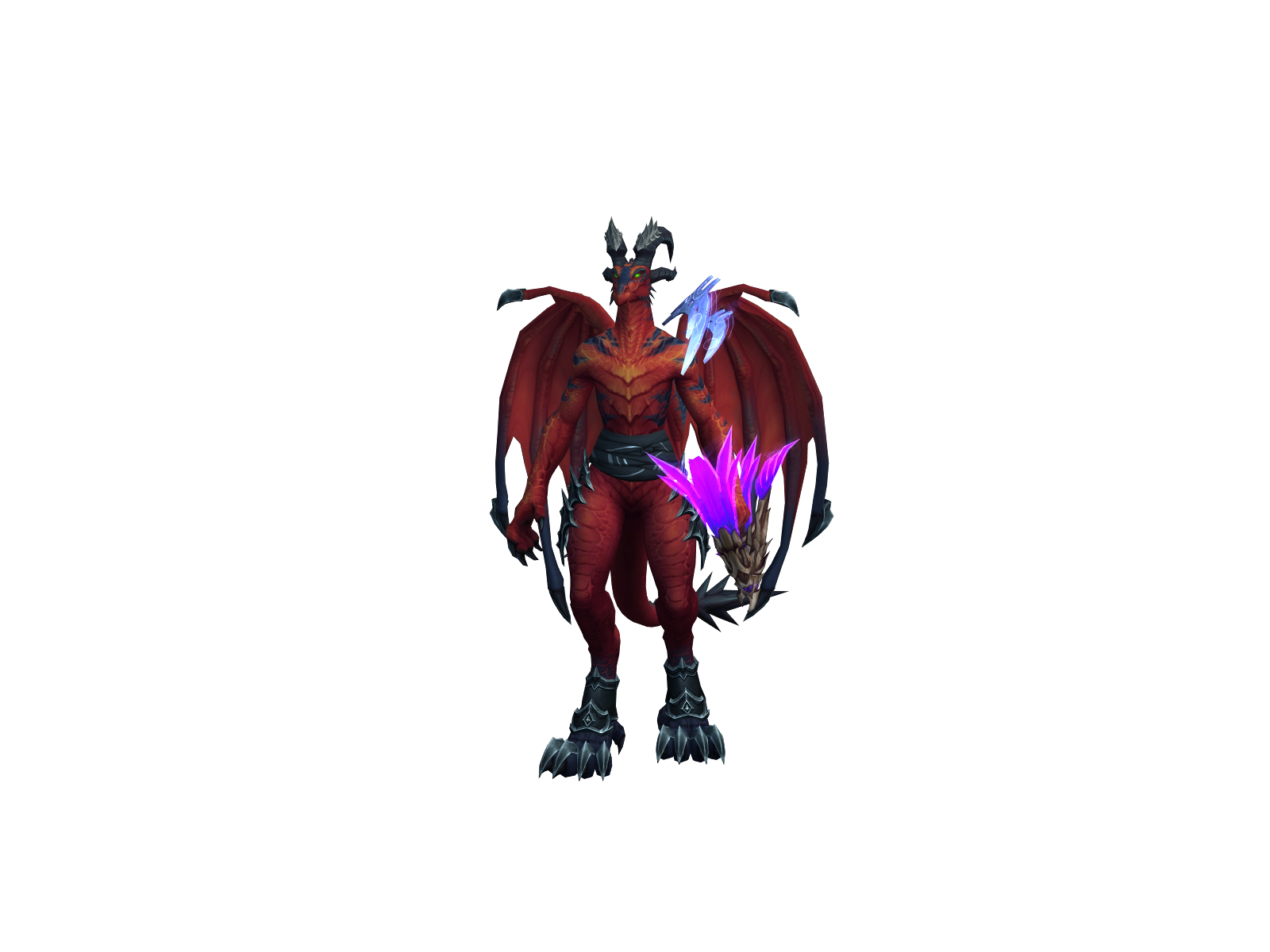 Fankruka 3D character render