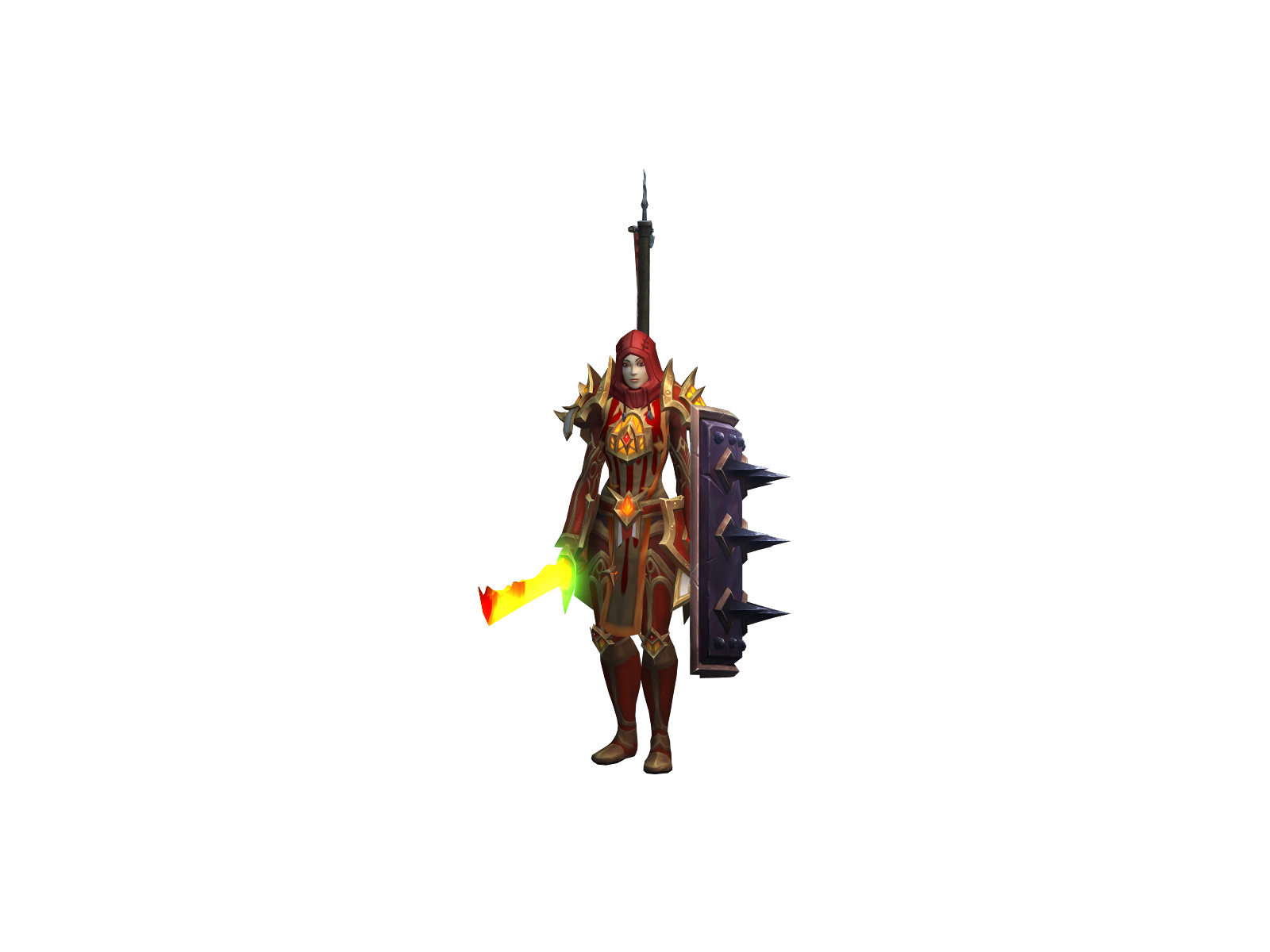 Pallymama 3D character render