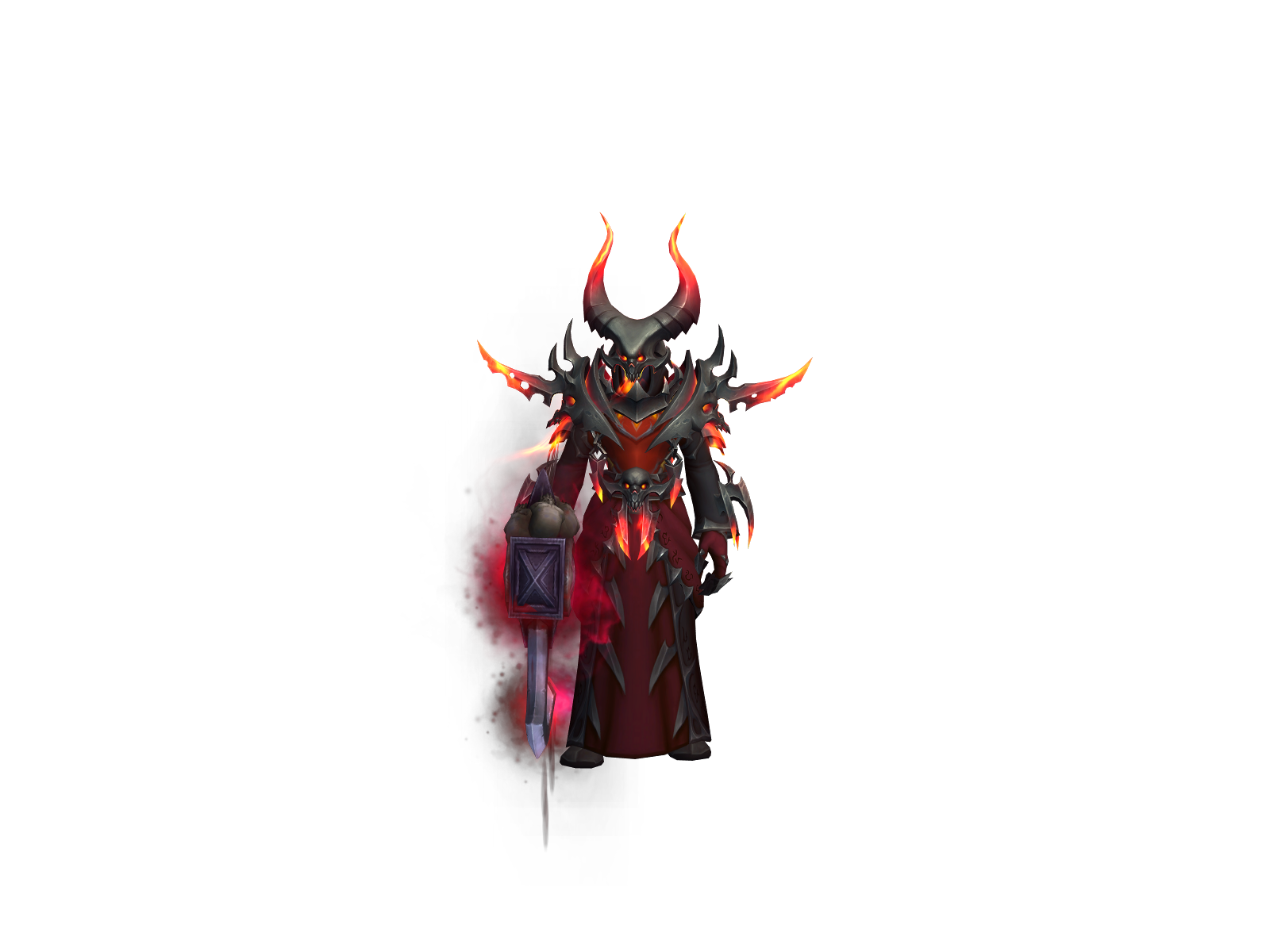 Skadudottes 3D character render