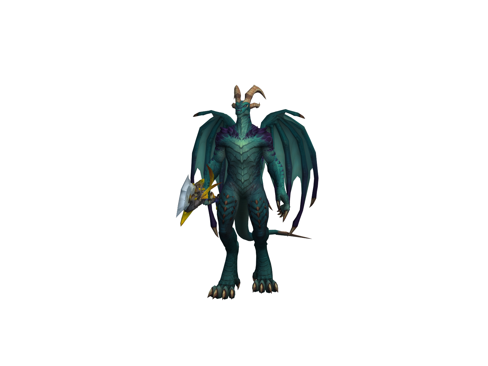 Lilevoker 3D character render
