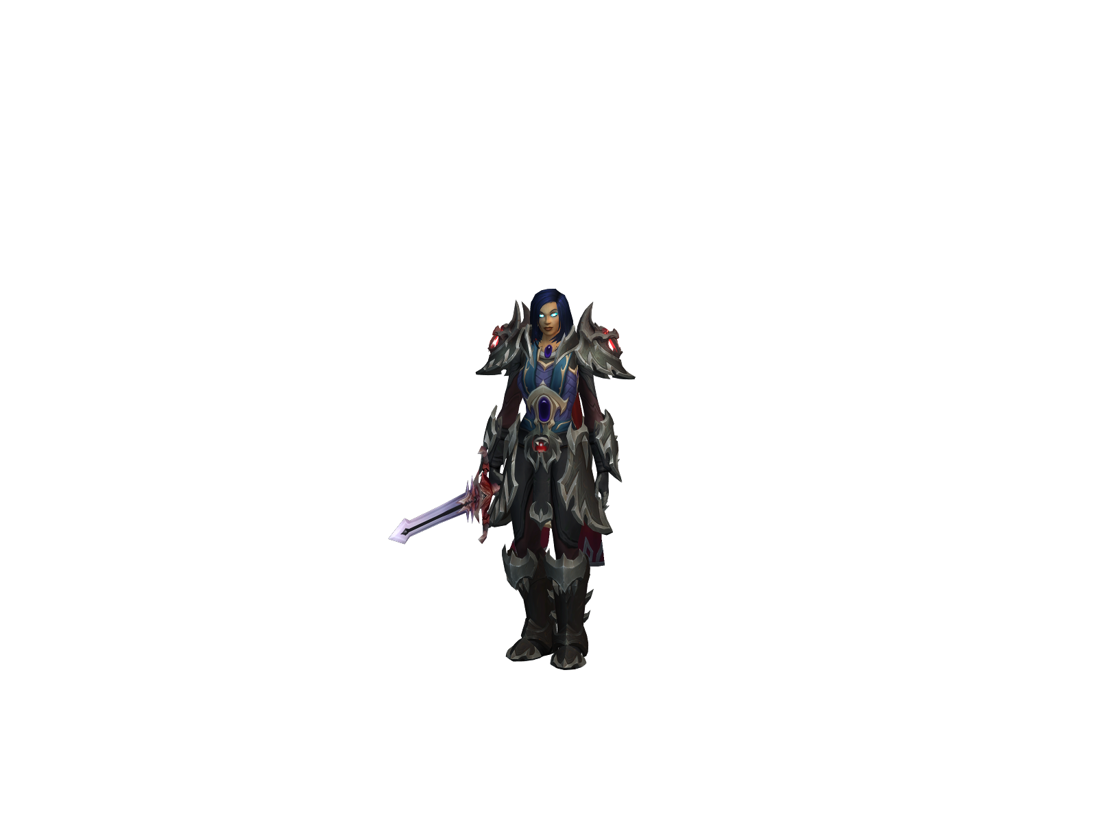 Pallidum 3D character render
