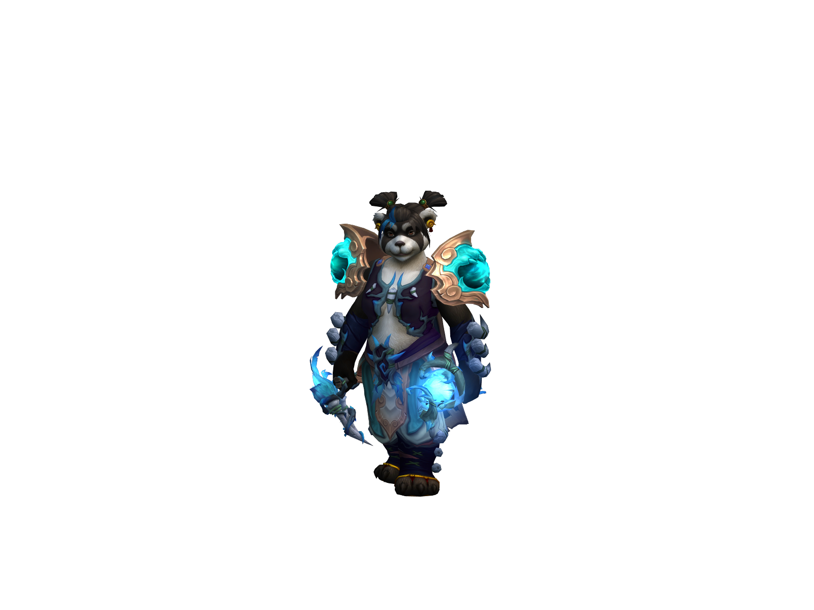 Rokii 3D character render