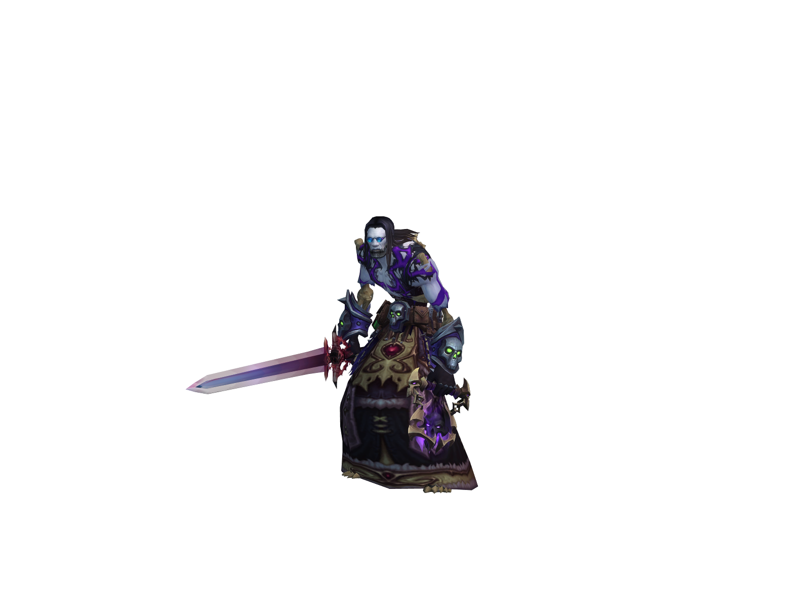 Two 3D character render