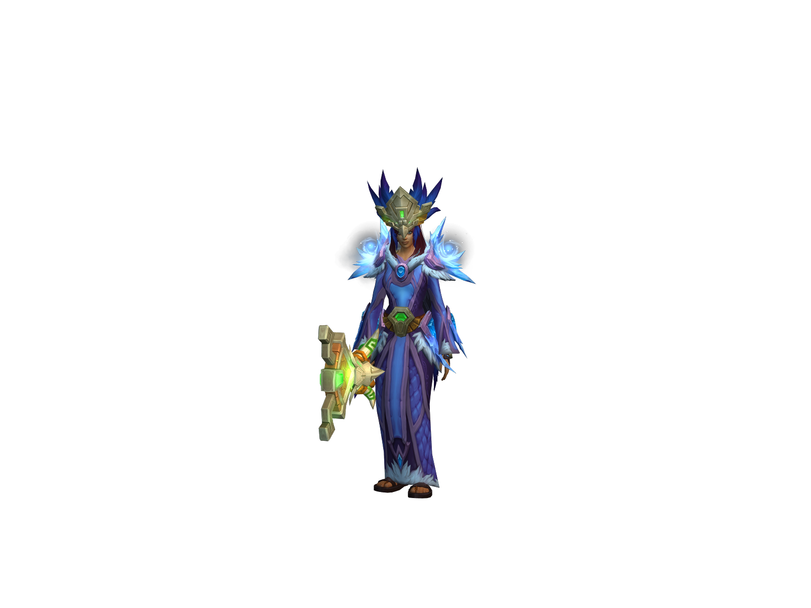 Luzilly 3D character render