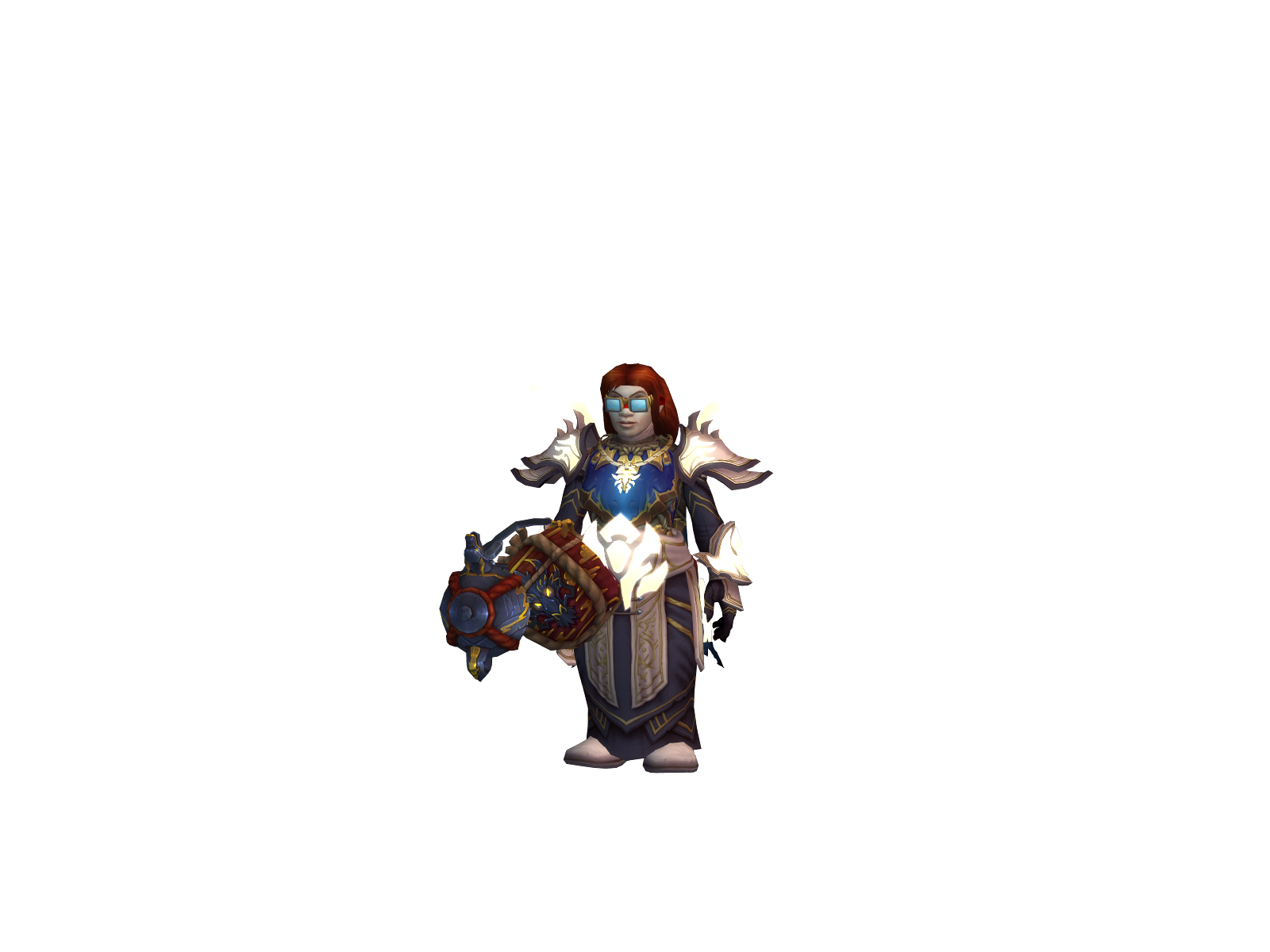 Popekänslan 3D character render