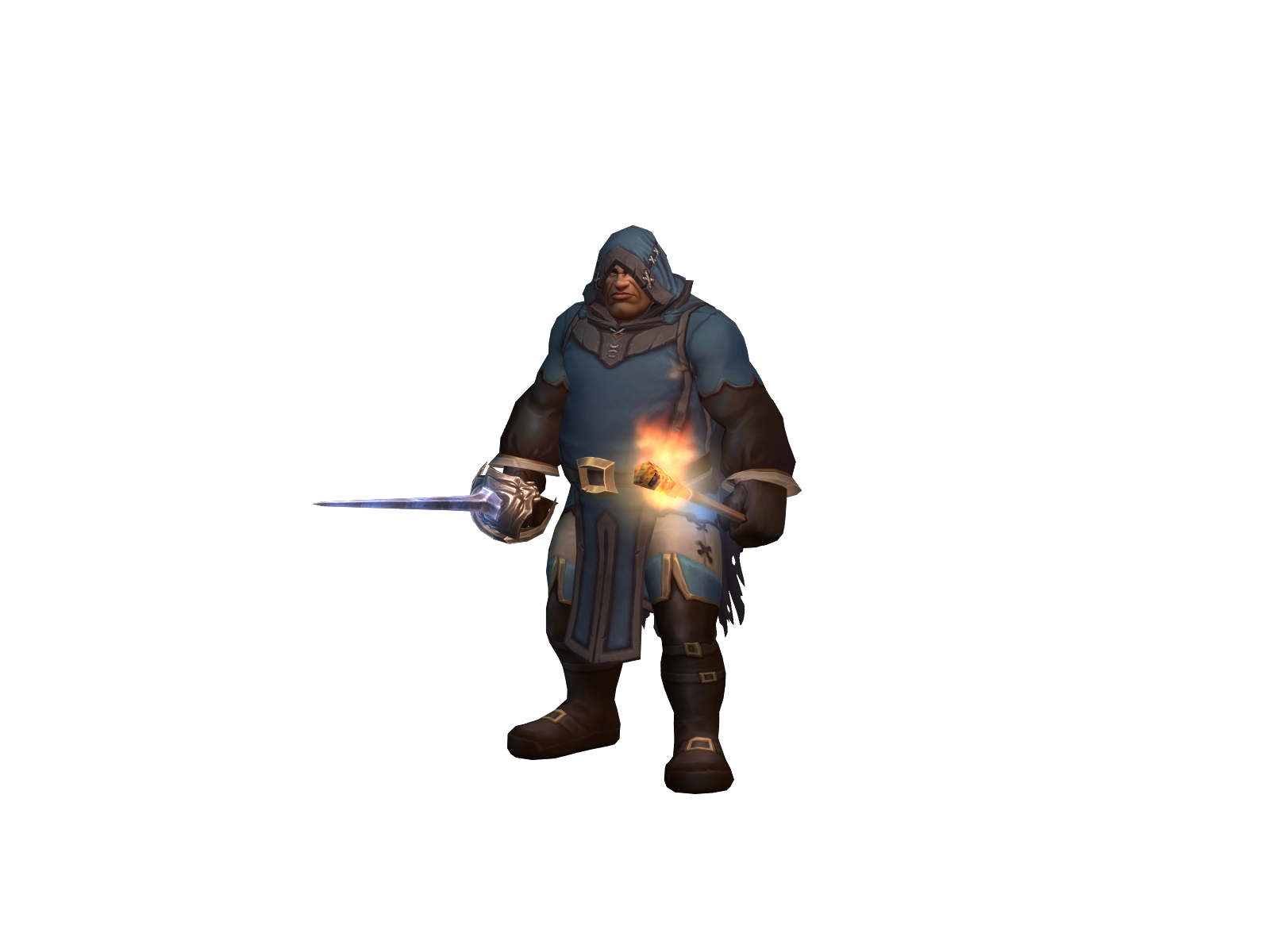 Lubbe 3D character render