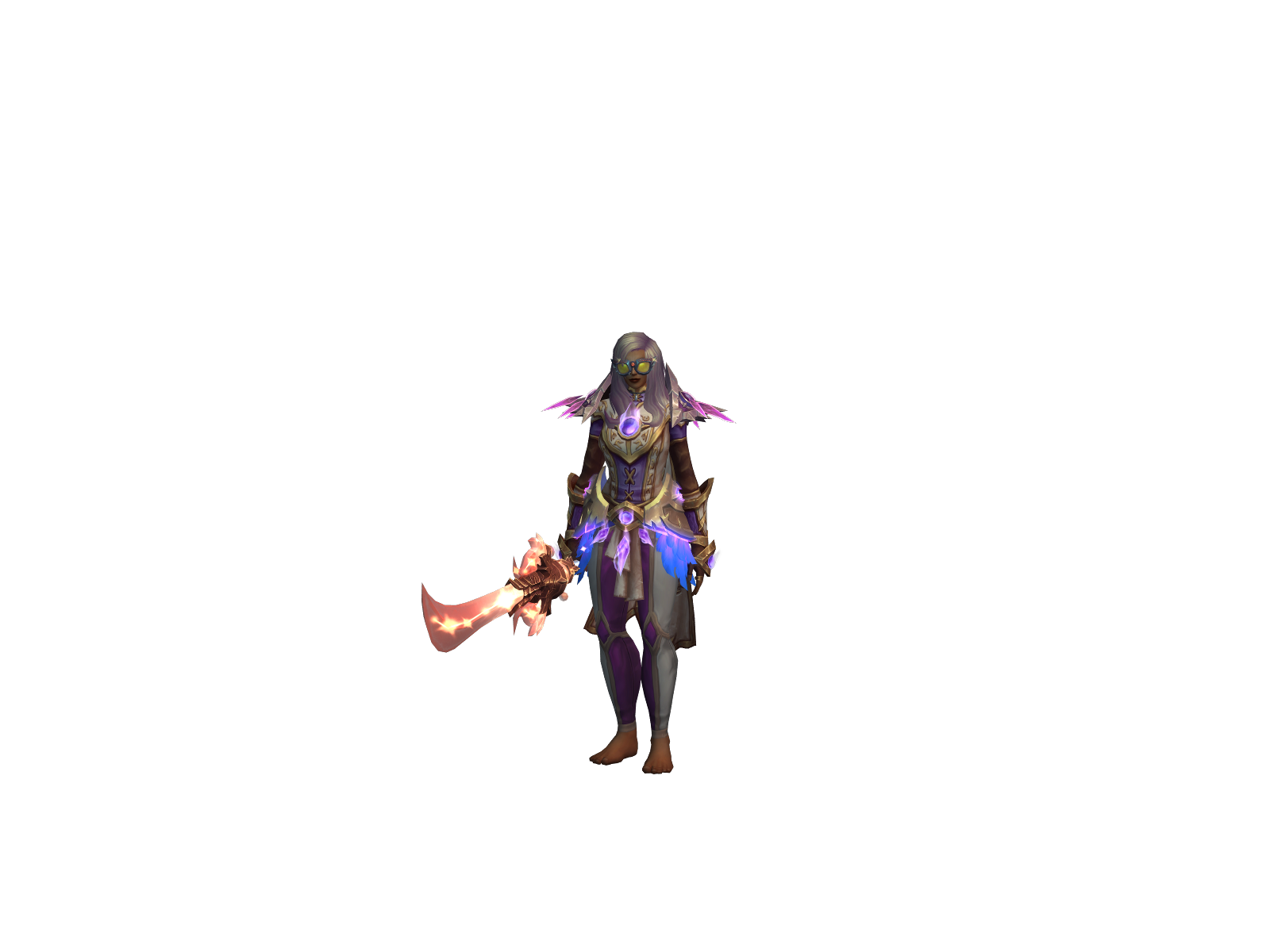 Dospeter 3D character render