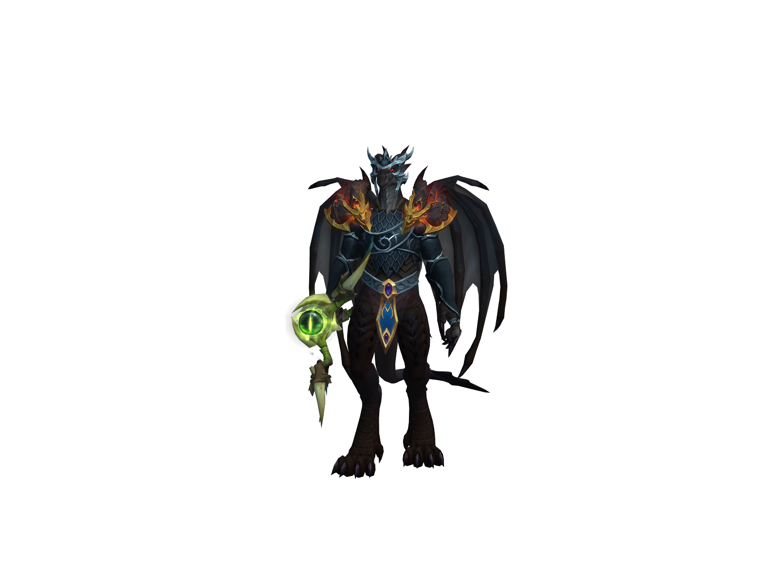Thyregas 3D character render