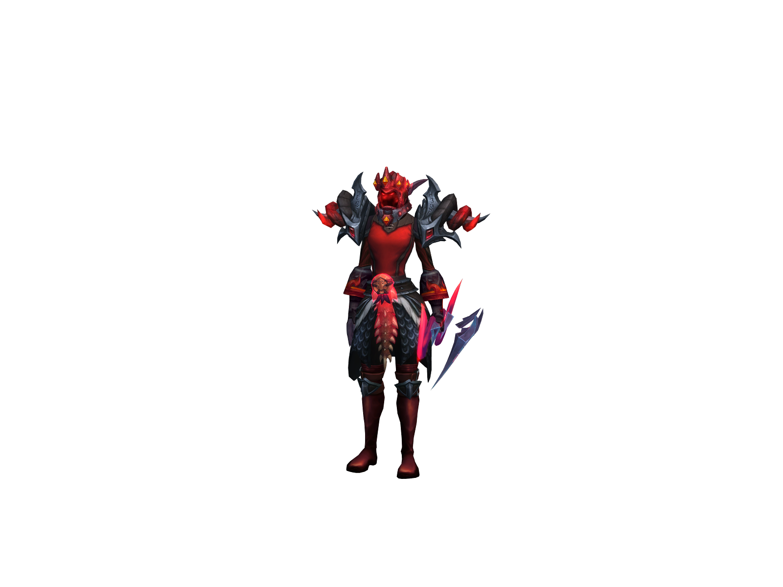 Fìnalque 3D character render