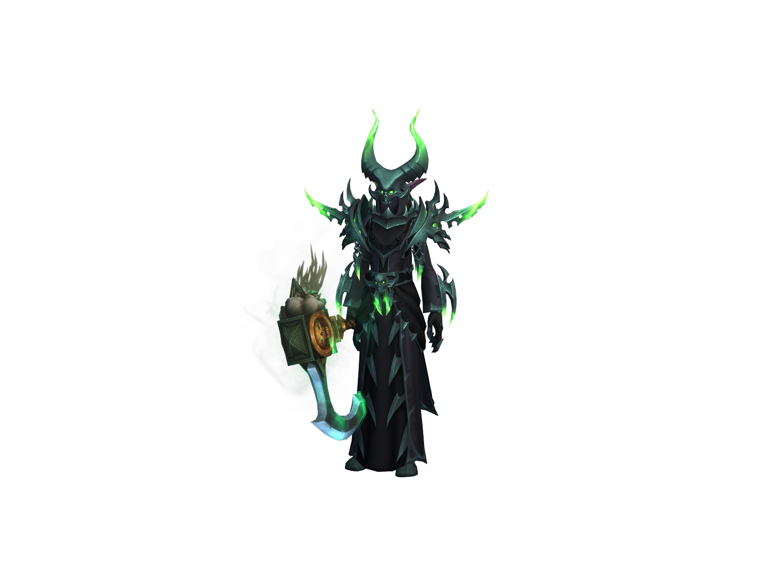 Moraii 3D character render