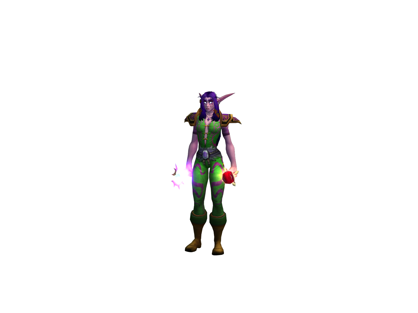Heclya 3D character render