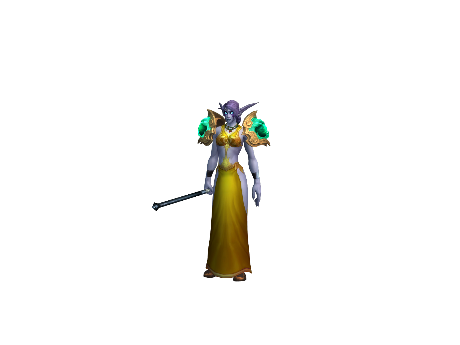 Fuuque 3D character render
