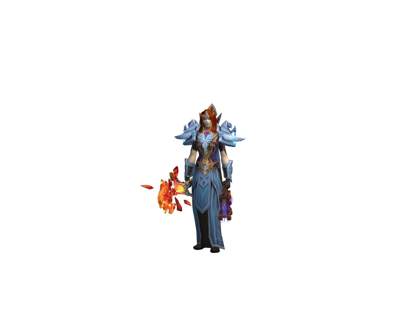 Aegwyno 3D character render