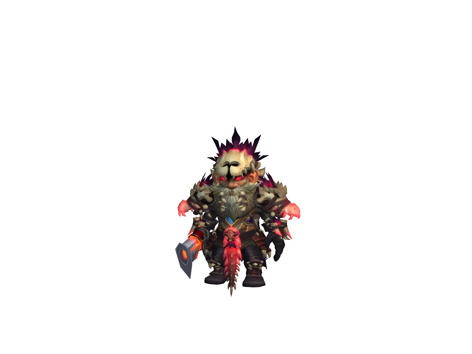 Spiker 3D character render