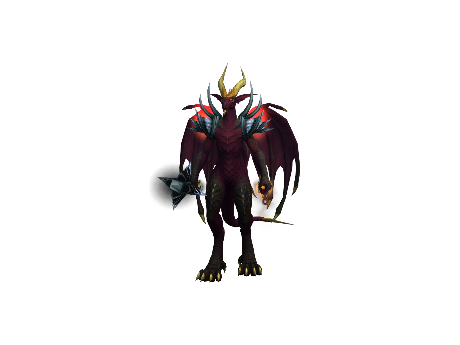 Zafukieru 3D character render