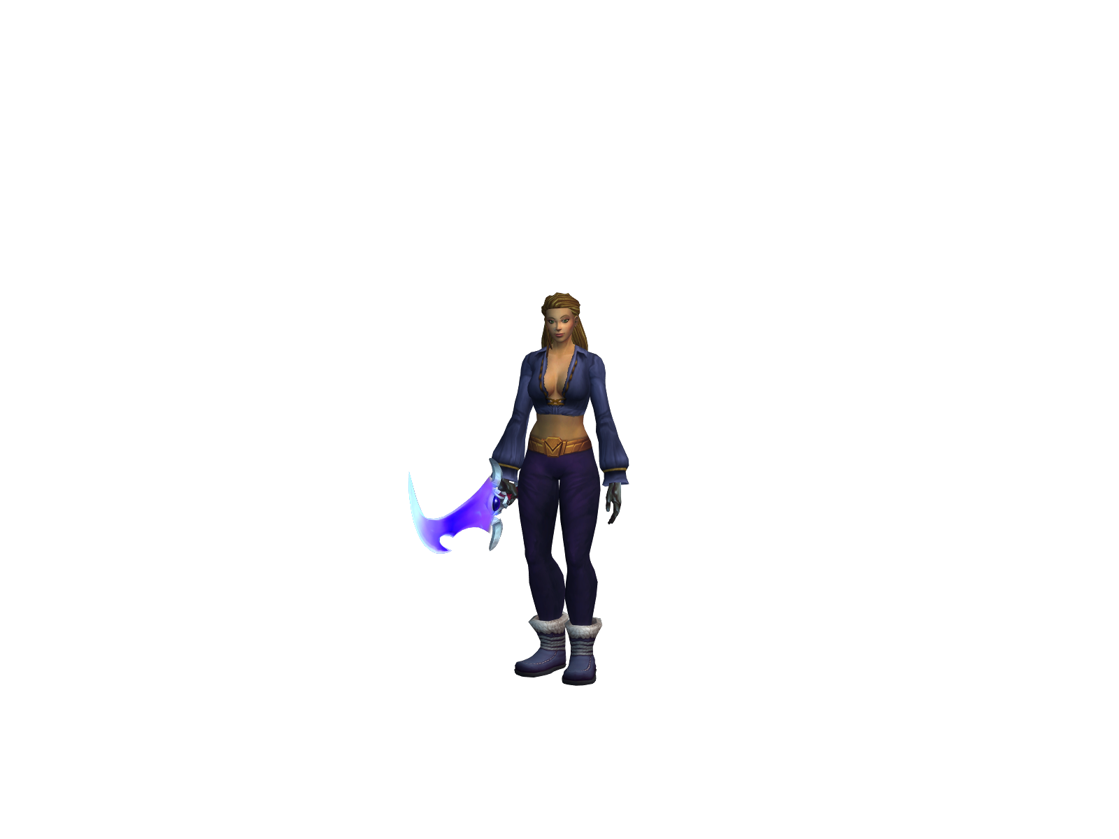 badpally 3D character render