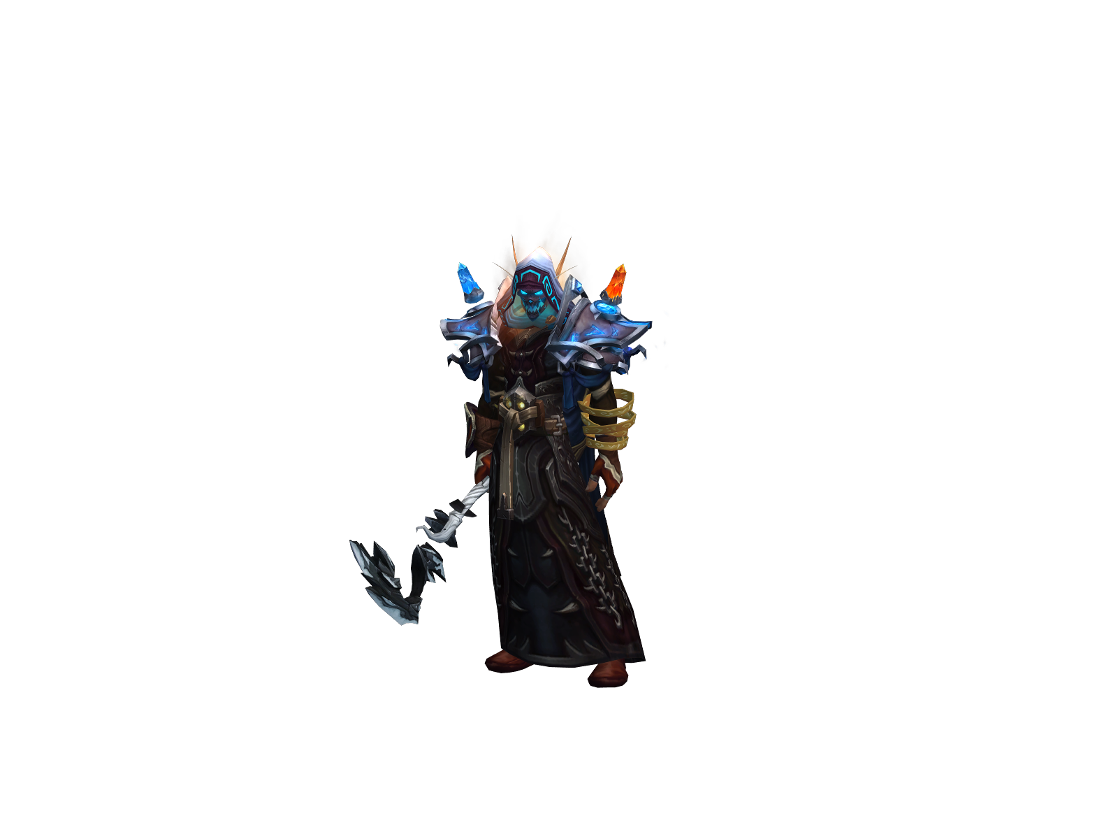 Alborois 3D character render