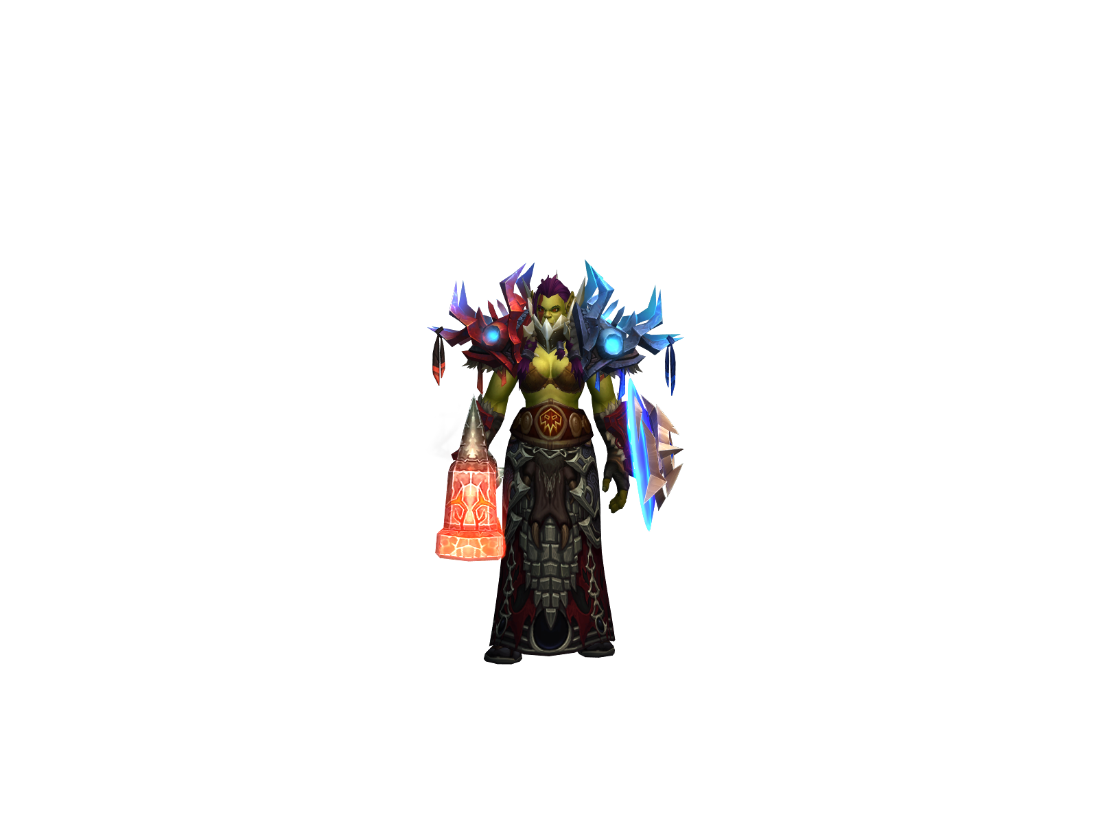 Stormstrike 3D character render