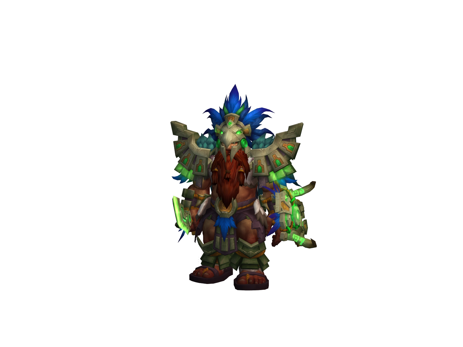 Samolse 3D character render