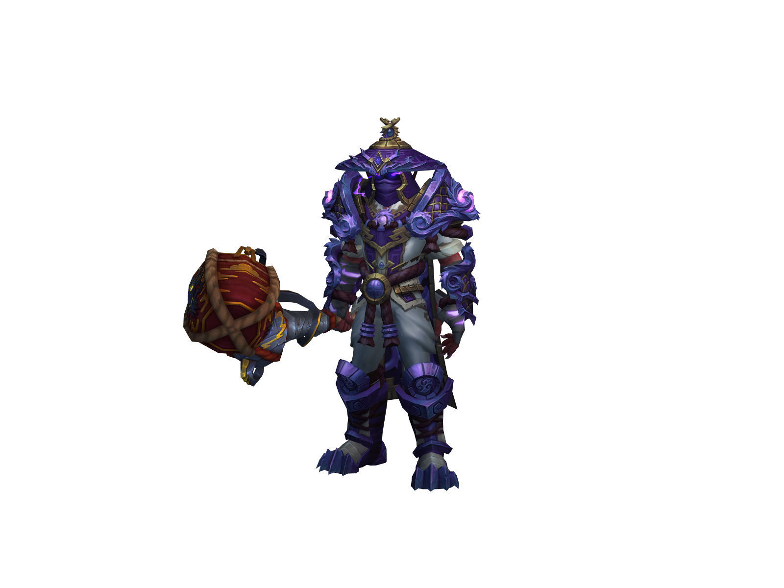 Mandingoh 3D character render